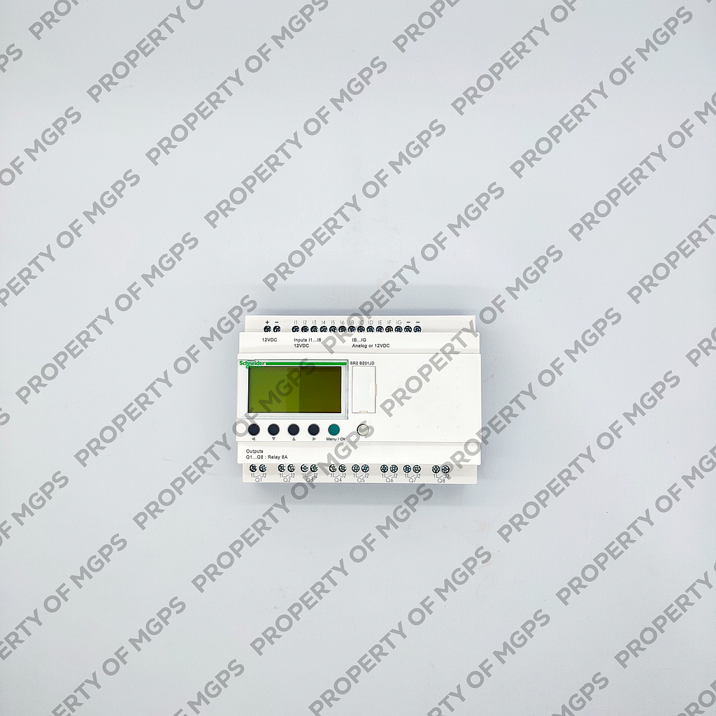 Schneider  Compact smart relay Zelio Logic - 20 I O - 12 VDC - clock - display