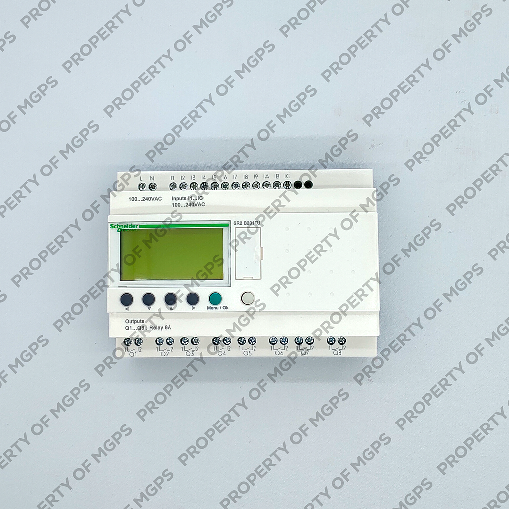 Schneider  Compact smart relay Zelio Logic - 20 I O - 100.240 V AC - clock - display