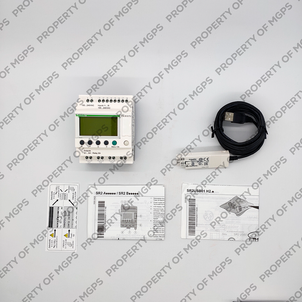 Schneider  Compact smart relay Zelio Logic -  pack - 12 I O - 100.240V AC