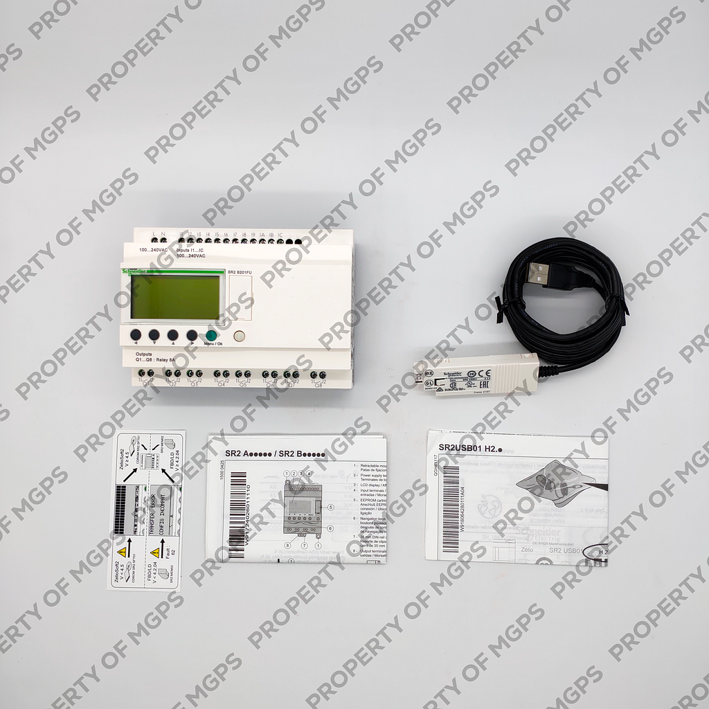 Schneider  Compact smart relay Zelio Logic -  pack - 20 I O - 100.240 V AC