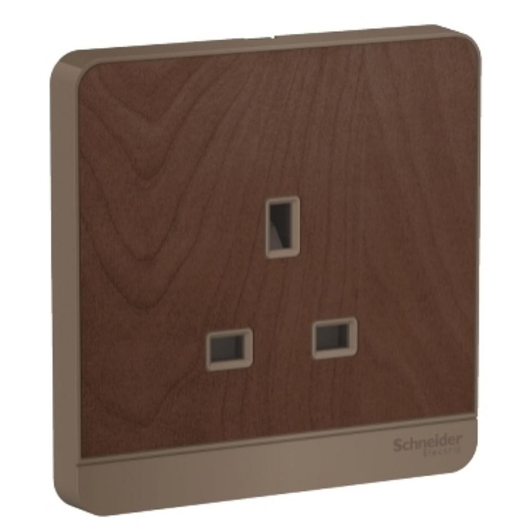 Schneider  AVATARON STOP KONTAK AC 13A 250V 1G Skt, WD