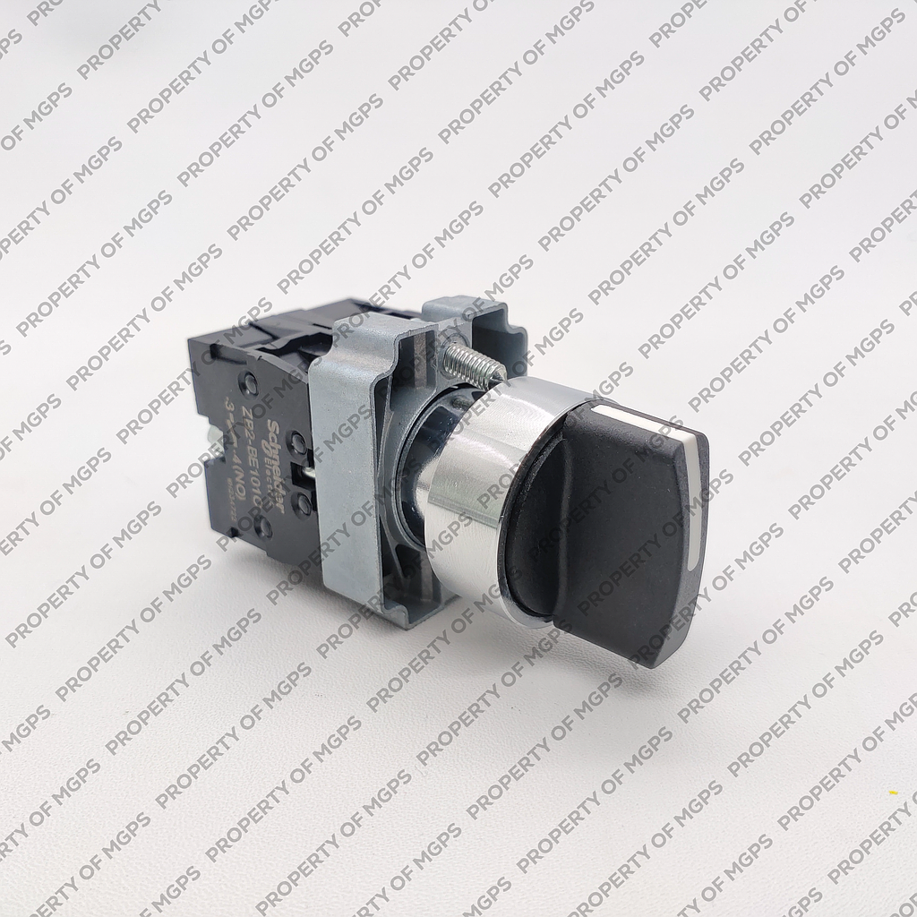 Schneider  SELECTOR SWITCH METAL 3 POSISI SPRING RETURN 2NO