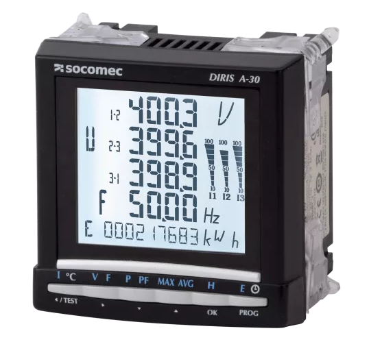 SOCOMEC  Multifunction meter DIRIS A-30