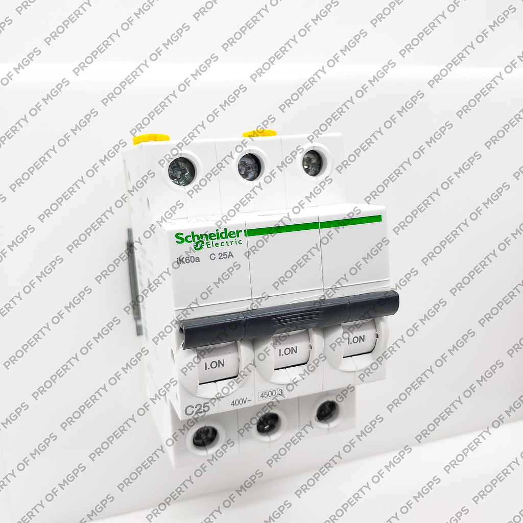 Schneider Acti 9 ACTI 9 IK60A 3P 25A 4,5KA KURVA C 