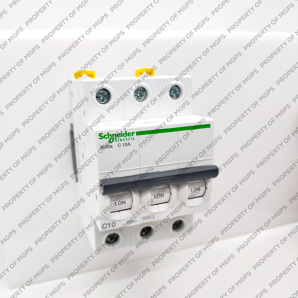 Schneider Acti 9 ACTI 9 IK60A 3P 10A 4,5KA KURVA C 