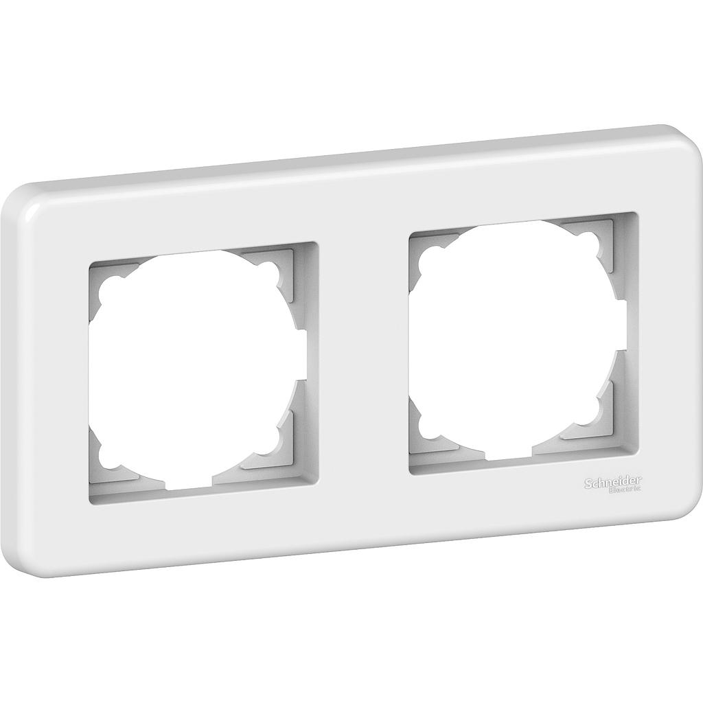 Schneider Leona Schneider Electric Leona Aksesoris Bingkai  - 2 Gang Universal Frame - LNA5800221