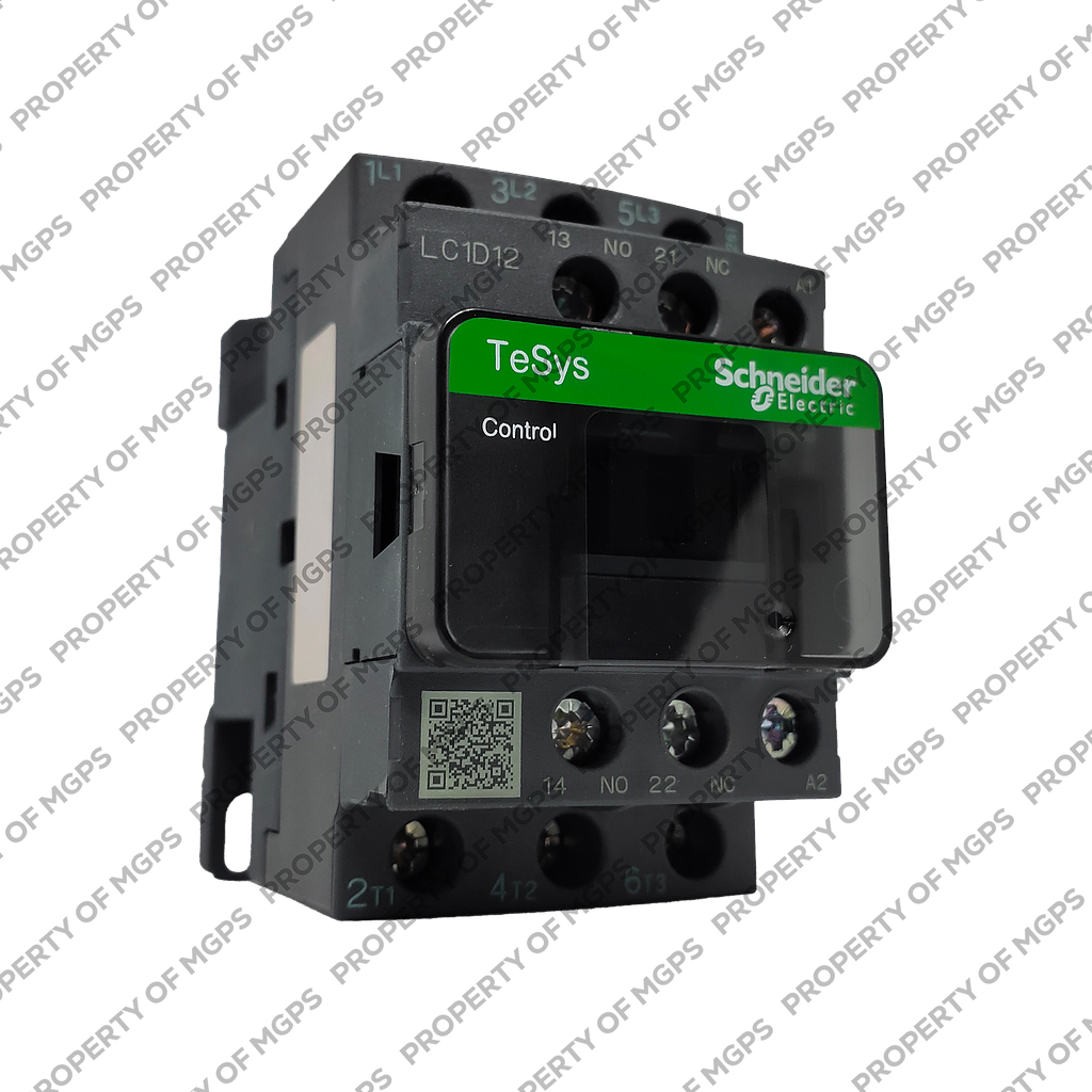 Schneider  TeSys D contactor - 3P(3 NO) - AC-3 -  440 V 12 A - 220 V AC coil