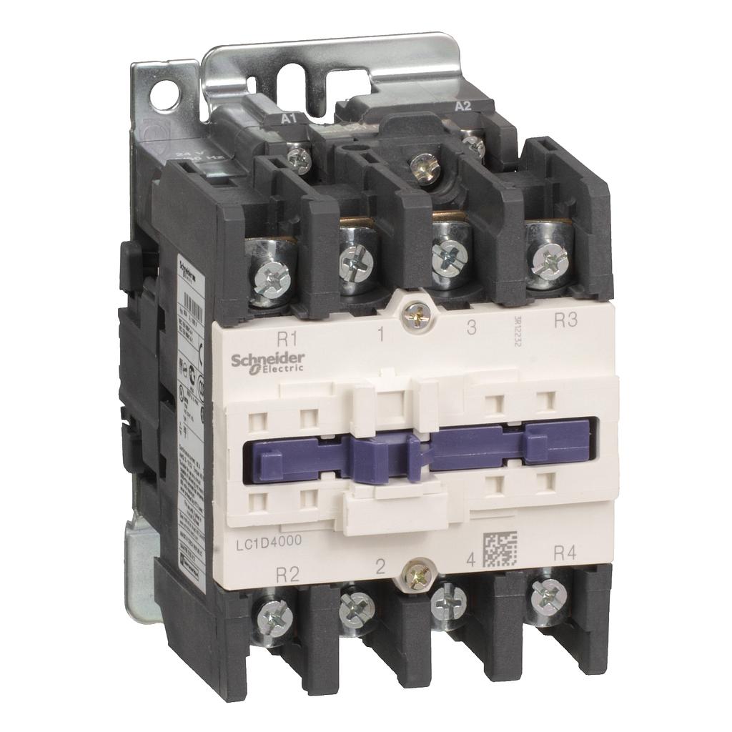 Schneider  TeSys D contactor - 4P(2 NO + 2 NC) - AC-1  440 V 60 A - 48 V AC 50/60 Hz coil