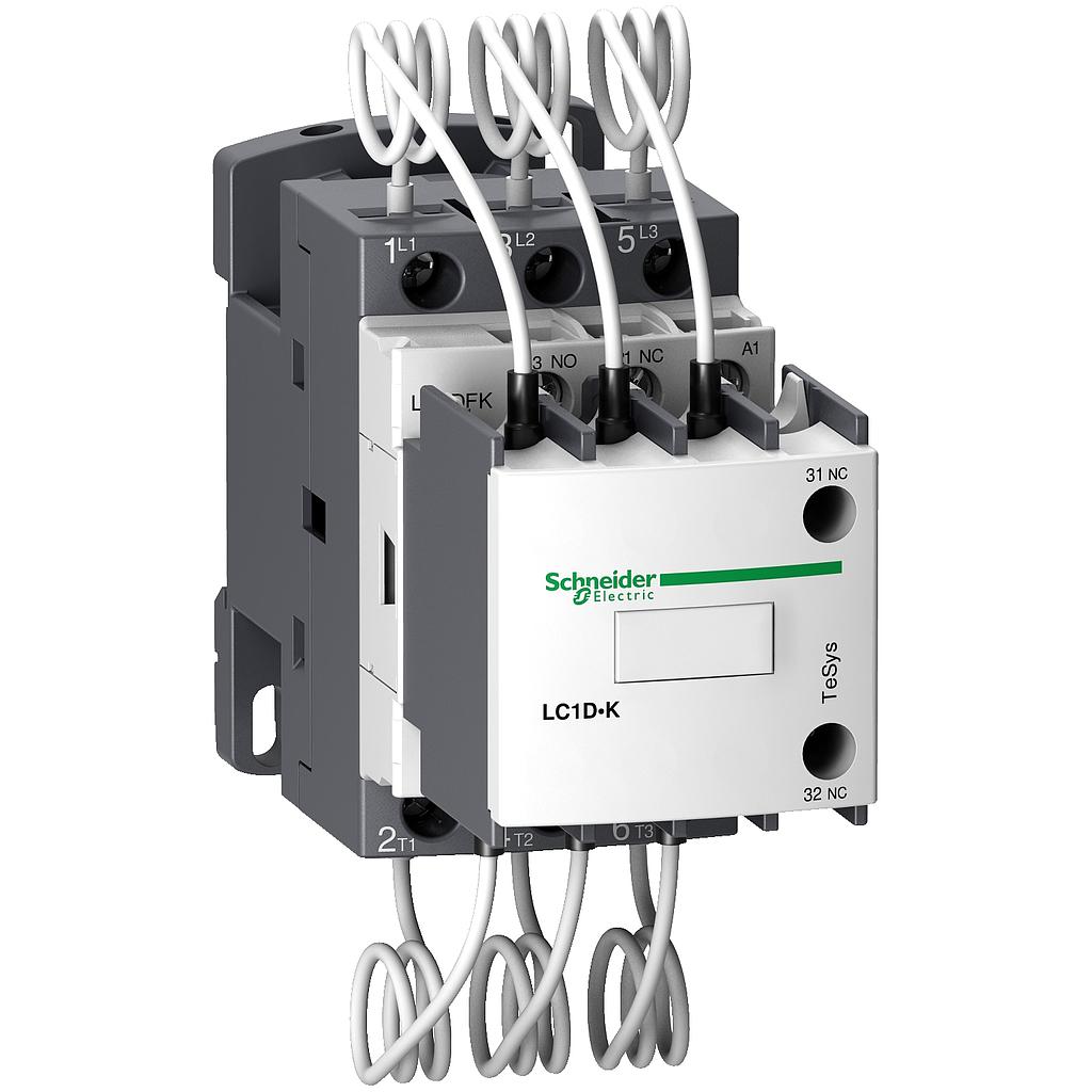 Schneider  Contactor TeSys LC1-DF 12.5 kVAr - coil 220 V AC