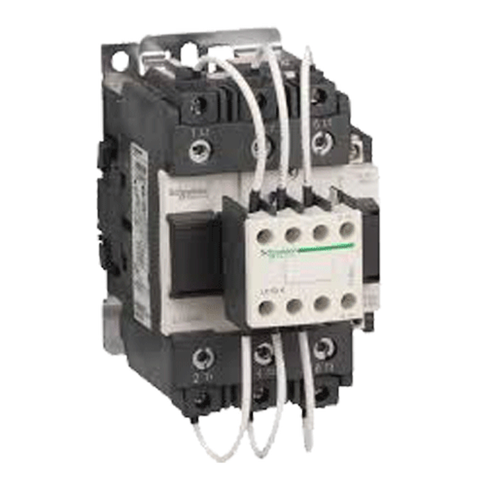 Schneider  TeSys LC1D.K capacitor duty contactor - 3P - 33.3 kVAR - 415 V - 220 V AC coil