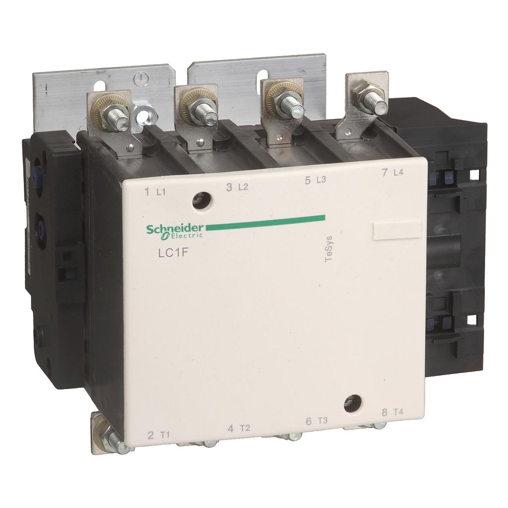 Schneider  TeSys F contactor - 4P(4 NO) - AC-1 -  440 V 275 A - without coil