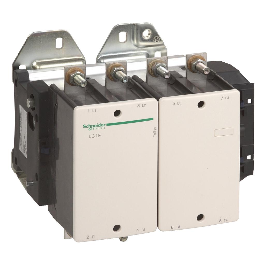 Schneider  TeSys F contactor - 4P(4 NO) - AC-1 -  440 V 500 A - without coil