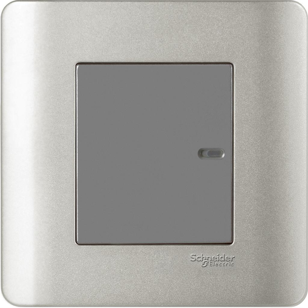 Schneider ZENcelo ZENCELO SAKLAR  1 GANG 2 ARAH SILVER BRONZE 