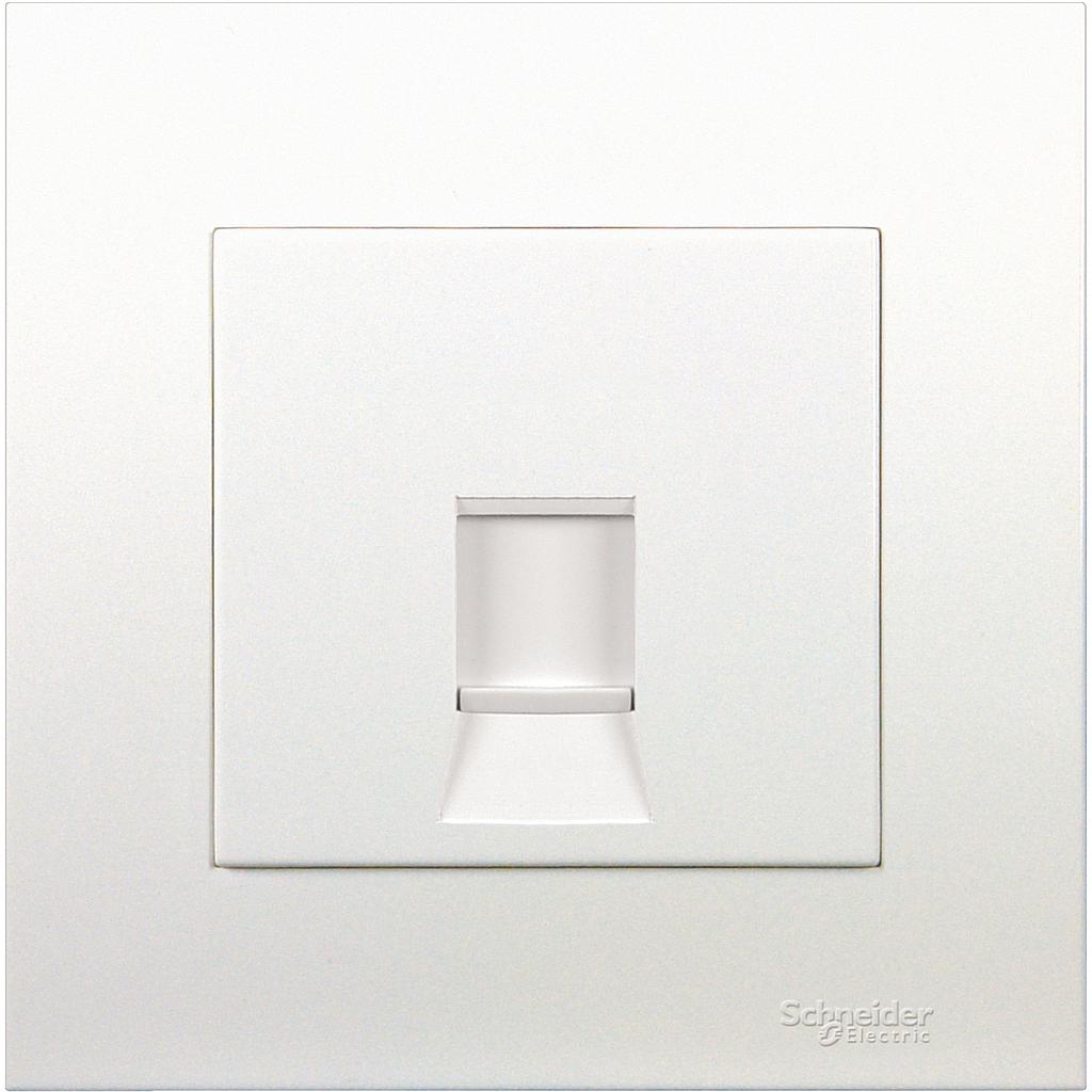 Schneider Vivace Schneider Electric Vivace Stop Kontak - 1 Gang Stop Kontak Date CAT5E - KB31RJ5E