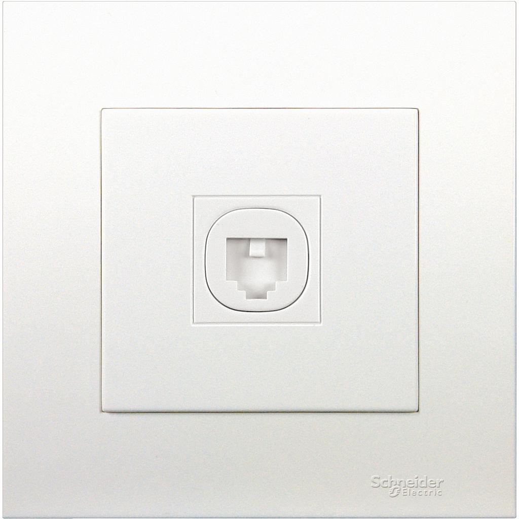 Schneider Vivace VIVACE STOP KONTAK TELEPON 1 GANG   KB31TS