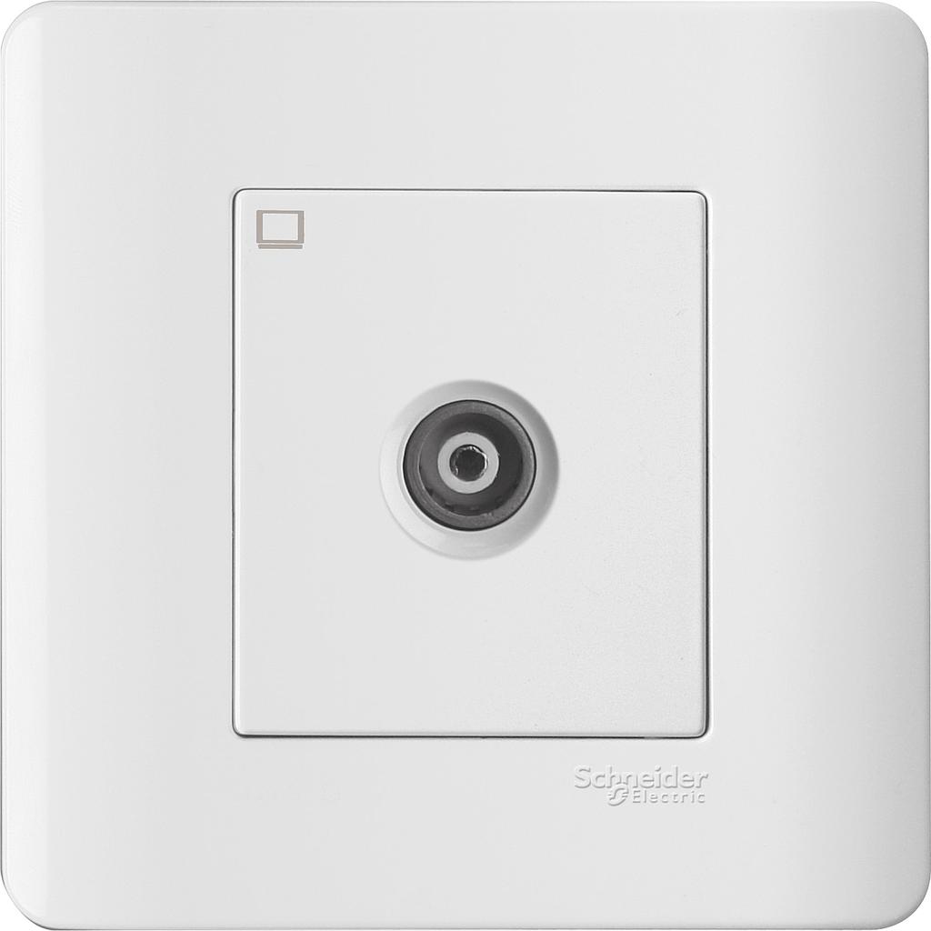 Schneider ZENcelo ZENCELO TV SOCKET WHITE