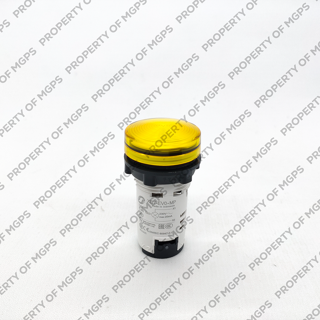 Schneider  PILOT LIGHT - LED - Yellow - 230v