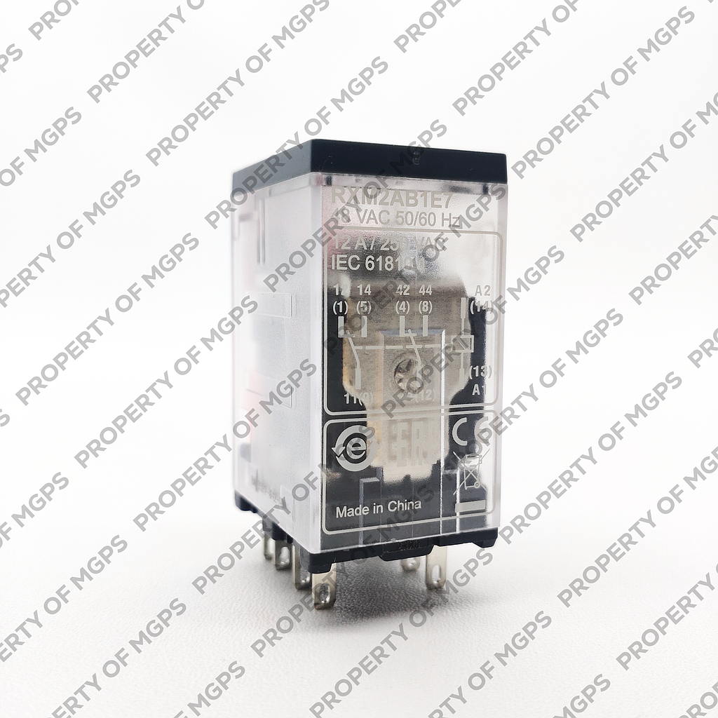 Schneider  Miniature Plug-in relay - Zelio RXM 2 C/O 48 V AC 12 A