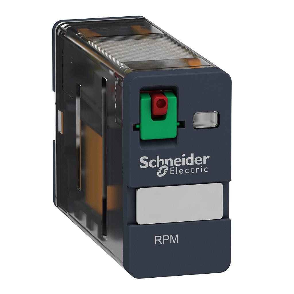 Schneider  Power plug-in relay - Zelio RPM - 1 C/O - 120 V AC - 15 A