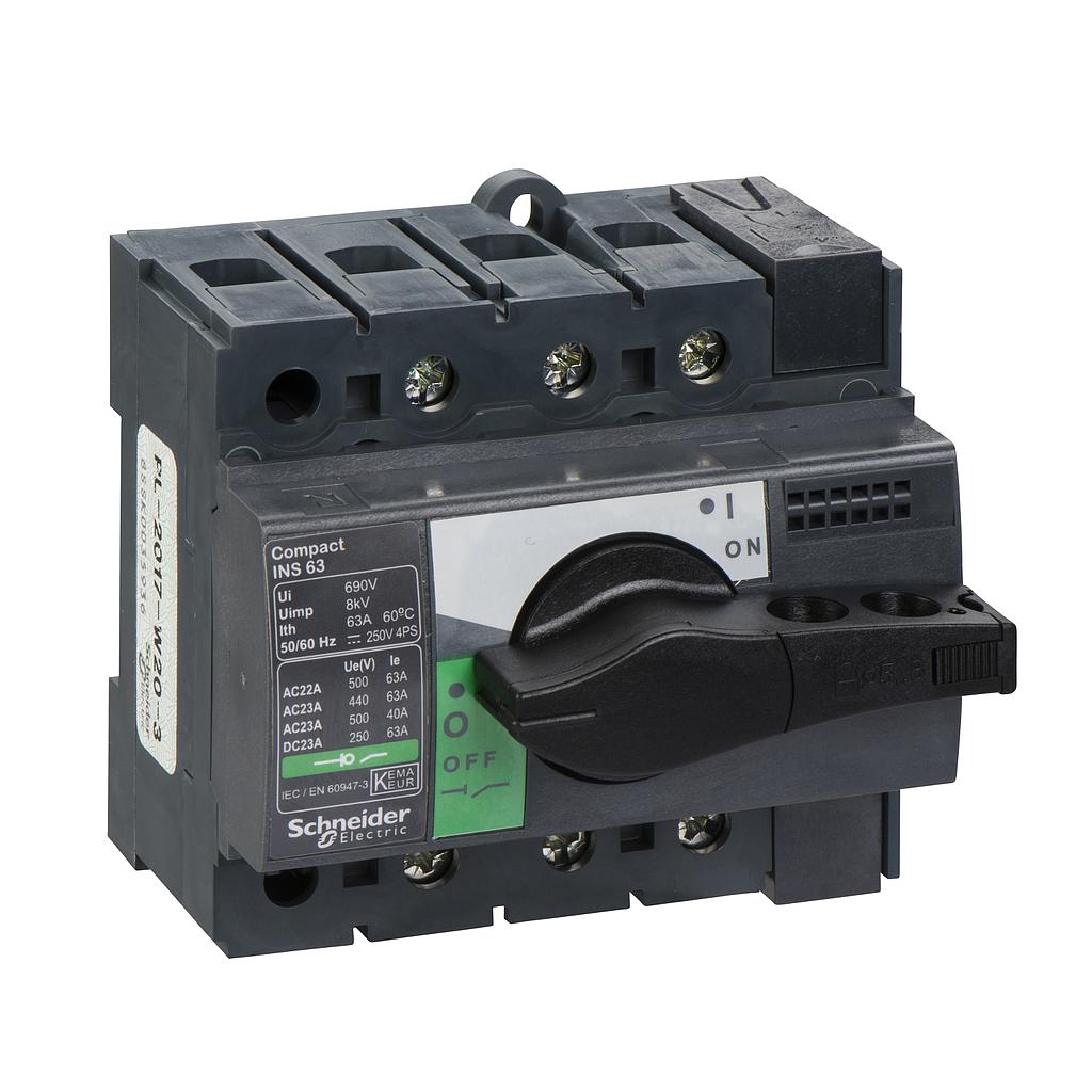 Schneider  Switch-disconnector Compact INS63 - 3 poles - 63 A
