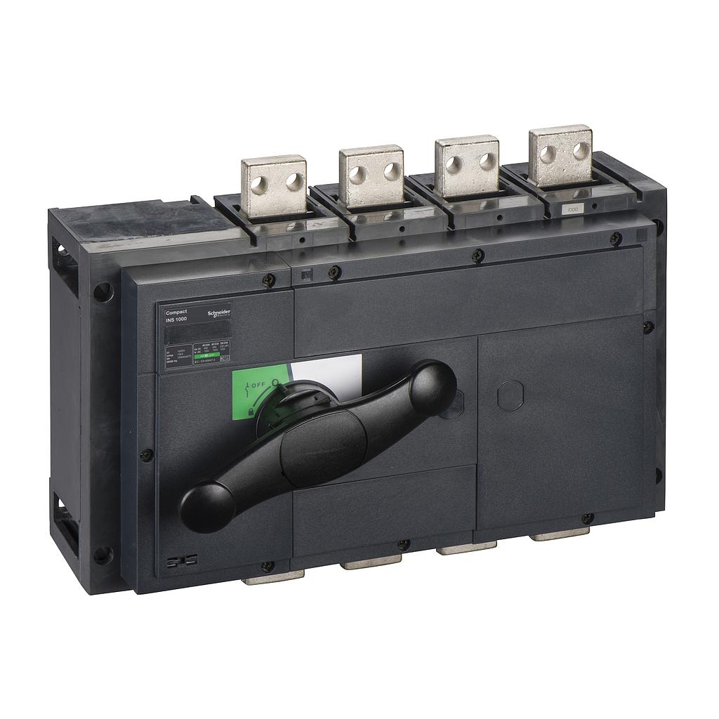 Schneider  Switch-disconnector Compact INS1000 - 1000 A - 4 poles