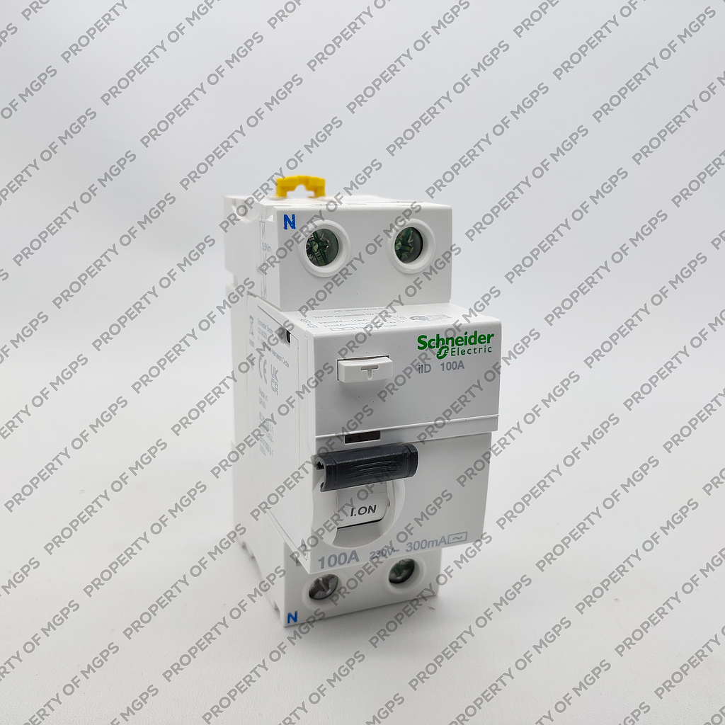 Schneider  ACTI 9 RCCB 2P 100A 300MA AC TYPE 
