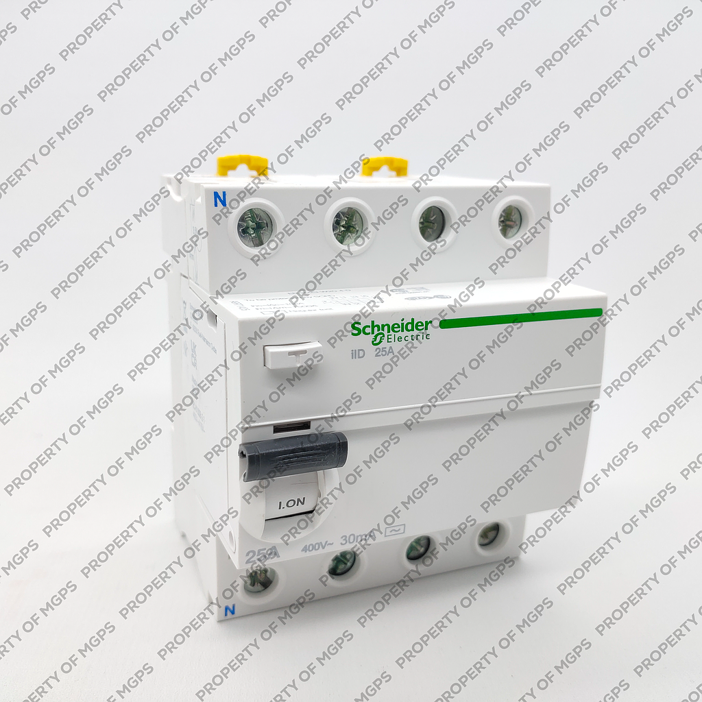 Schneider  ACTI 9 RCCB 4P 25A 30MA AC TYPE 