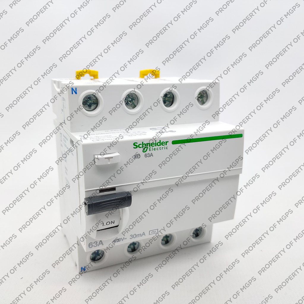 Schneider  ACTI 9 RCCB 4P 63A 30MA AC TYPE 