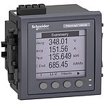 Schneider  PM5100 powermeter w/o modbus - upto 15th H - 1DO 33alarms - flush mount