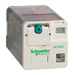 Schneider  Universal plug-in relay - Zelio RUM - 3 C/O - 24 V DC - 10 A