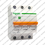 Schneider  MCB  DOMAE 3P 10A 6KA  
