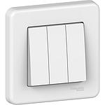 Schneider  LEONA SAKLAR  3 GANG  1 ARAH 10A  LNA2100321