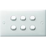 Schneider S-Classic Schneider Electric S-Classic Saklar Lampu - 6 Gang 2 Arah - ET36_2_3A_WE_G12