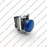 Schneider  Blue complete pilot light (D)22 plain lens with integral LED 110 120V