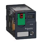 Schneider  Miniature Plug-in relay - Zelio RXM 3 C/O 48 V AC 10 A with LED