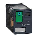Schneider  Miniature Plug-in relay - Zelio RXM 3 C/O 110 V DC 10 A