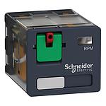 Schneider  Power plug-in relay - Zelio RPM - 3 C/O - 120 V AC - 15 A