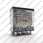 Schneider  Power plug-in relay - Zelio RPM - 4 C/O - 230 V AC - 15 A - with LED