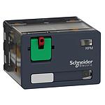 Schneider  Power plug-in relay - Zelio RPM - 4 C/O - 120 V AC - 15 A - with LED