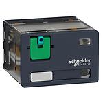 Schneider  Power plug-in relay - Zelio RPM - 4 C/O - 12 V DC - 15 A - with LED