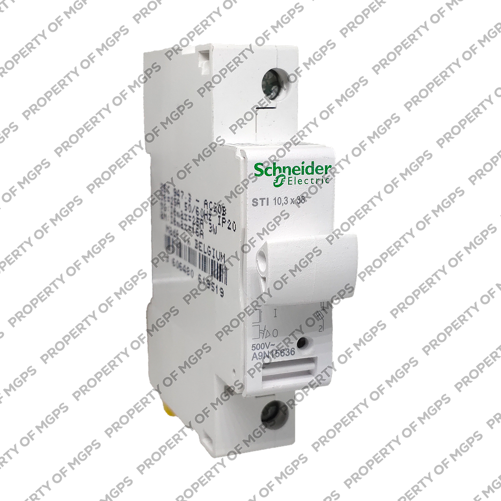 Schneider Acti 9 fusedisconnector STI 1 pole 25 A for fuse 10.