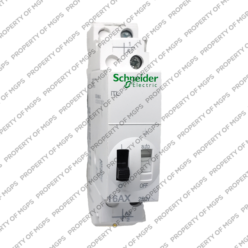 Schneider  Impulse relay iTL - 1P - 1NO - 16A - coil 110 VDC - 230.240 VAC 50/60Hz