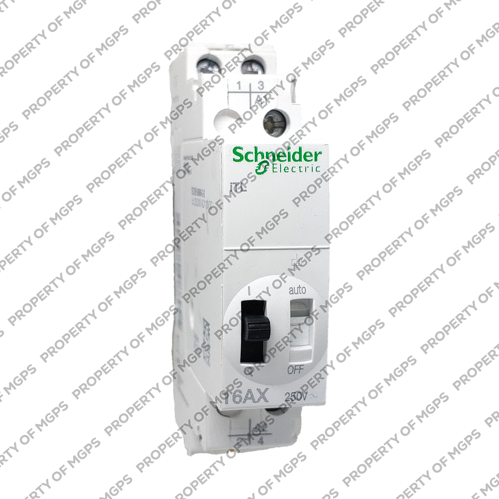 Schneider  Impulse relay iTL - 2P - 2 NO - 16A - coil 110 VDC - 230.240 VAC 50/60Hz