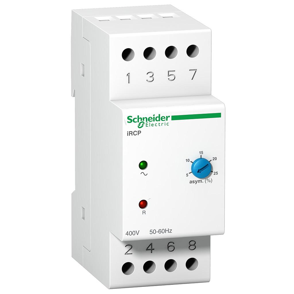 Schneider  Phase control relay iRCP - 8 A - 400 V 50/60Hz - 1 OC