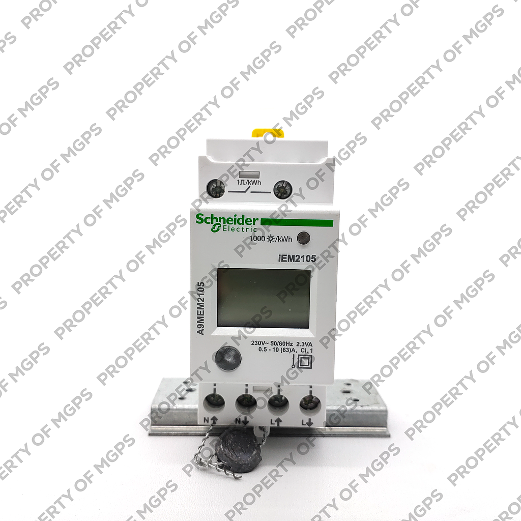 Schneider  SCHNEIDER KWH METER DIGITAL 1 PHASE A9MEM2105-TERA