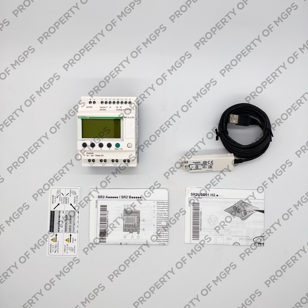 Schneider  Compact smart relay Zelio Logic -  pack - 12 I O - 24 V DC