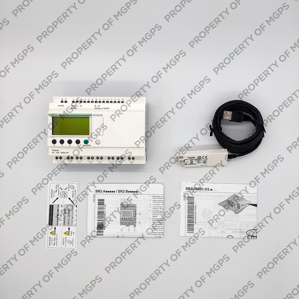 Schneider  Compact smart relay Zelio Logic -  pack - 20 I O - 24 V DC