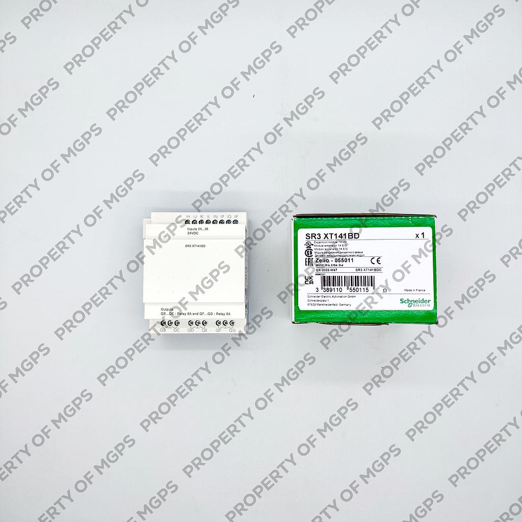 Schneider  Discrete I/O extension module - 14 I O - 24 V DC - for Zelio Logic