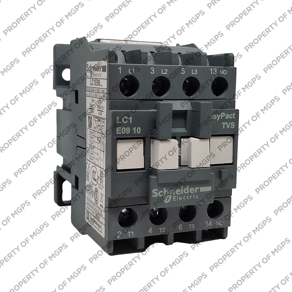 Schneider  EasyPact TVS contactor 3P(3 NO) - AC-3 -  440 V 9A - 24 V AC coil