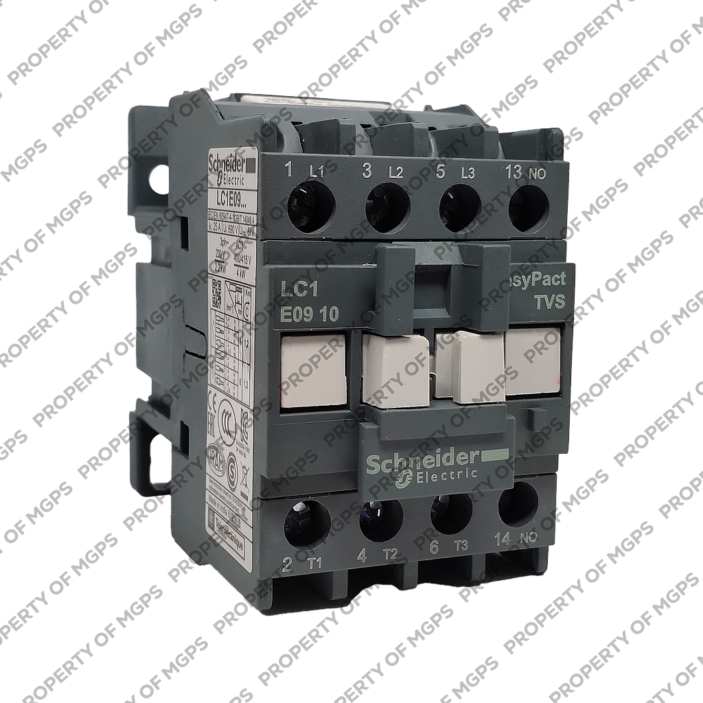 Schneider  EasyPact TVS contactor 3P(3 NO) - AC-3 - &lt;= 440 V 9A - 24 V AC coil